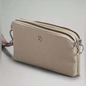 Lululemon curved wristlet
